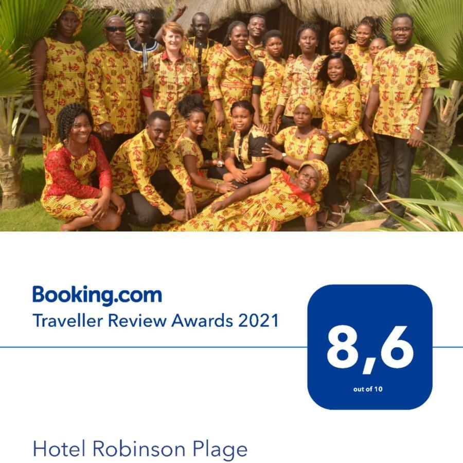 Hotel Robinson Plage Lomé Esterno foto